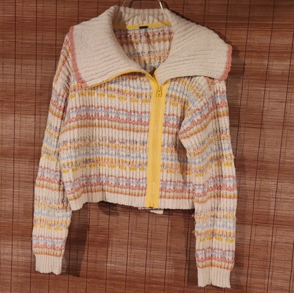 RARE Free People Solana Cardi Sweater Size Large NWOT - Picture 12 of 16